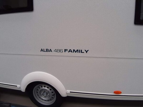 Alba 486 family logotipo