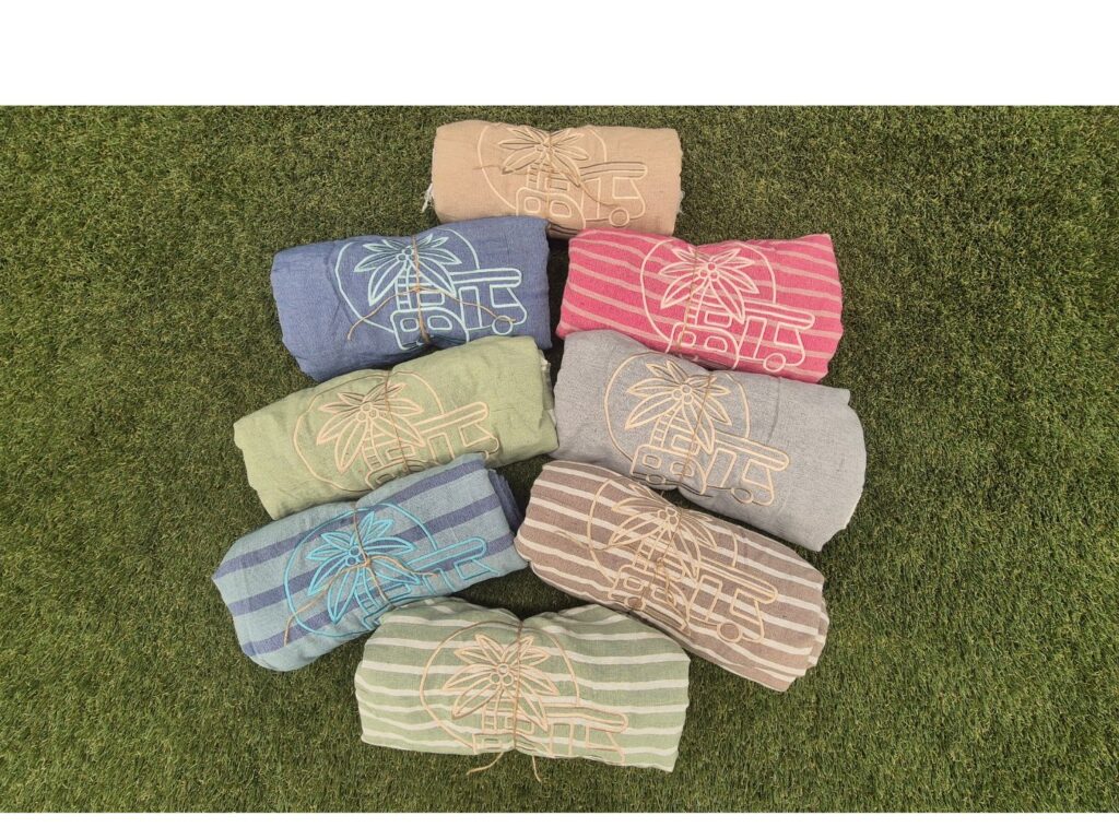 toalla pareo con bolsillo