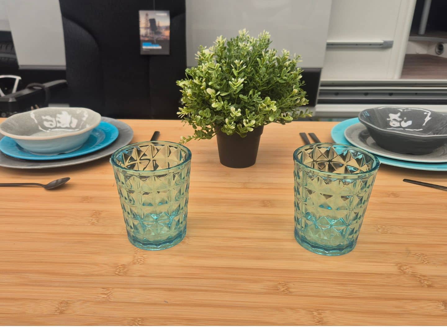 Vasos de camping azules Gimex. Pack de 2 - Imagen 9