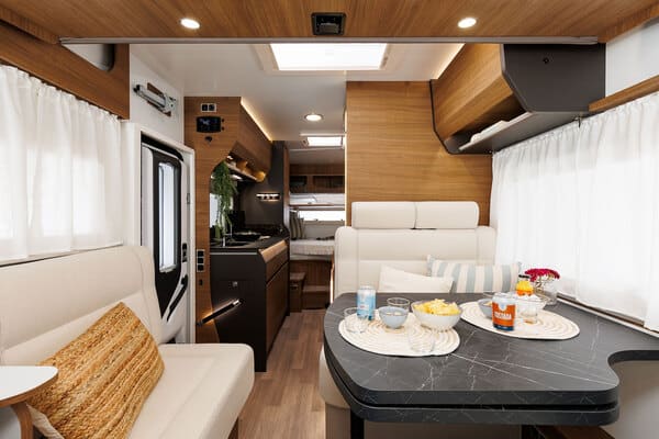 Cocina caravana imagen