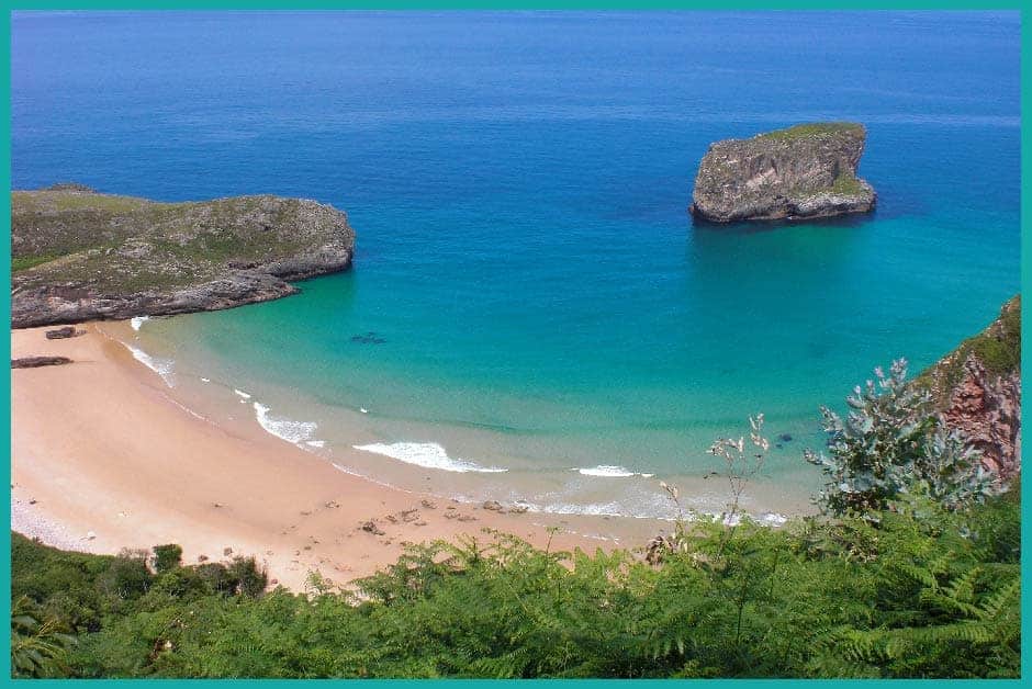 ruta autocaravana asturias playa ballota